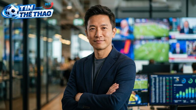Chân dung Tổng Biên Tập Trần Hoàng Long.