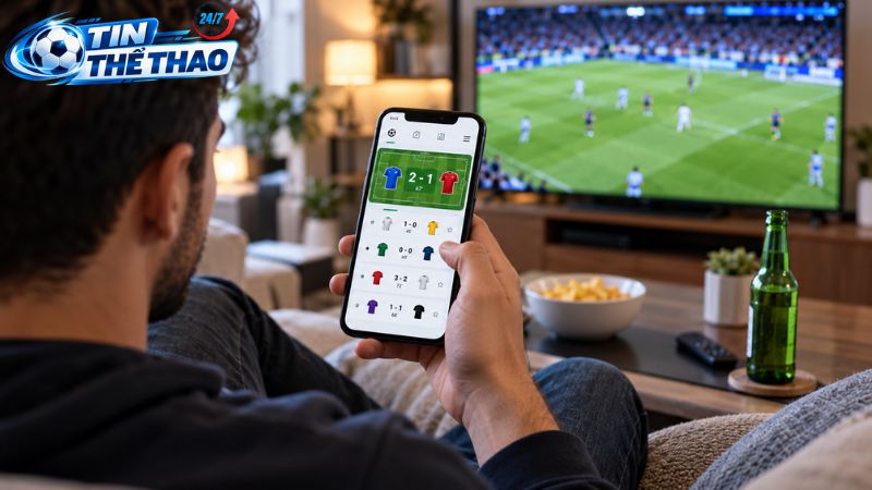 Tra cứu tỷ số trực tuyến trên điện thoại và máy tính thuận tiện